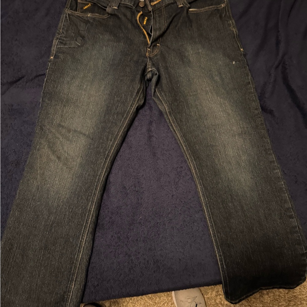 Ariat Men's Rebar Straight fit